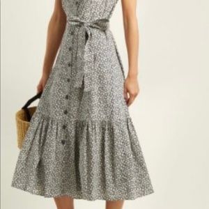 Rebecca Taylor Lauren Floral Midi Dress